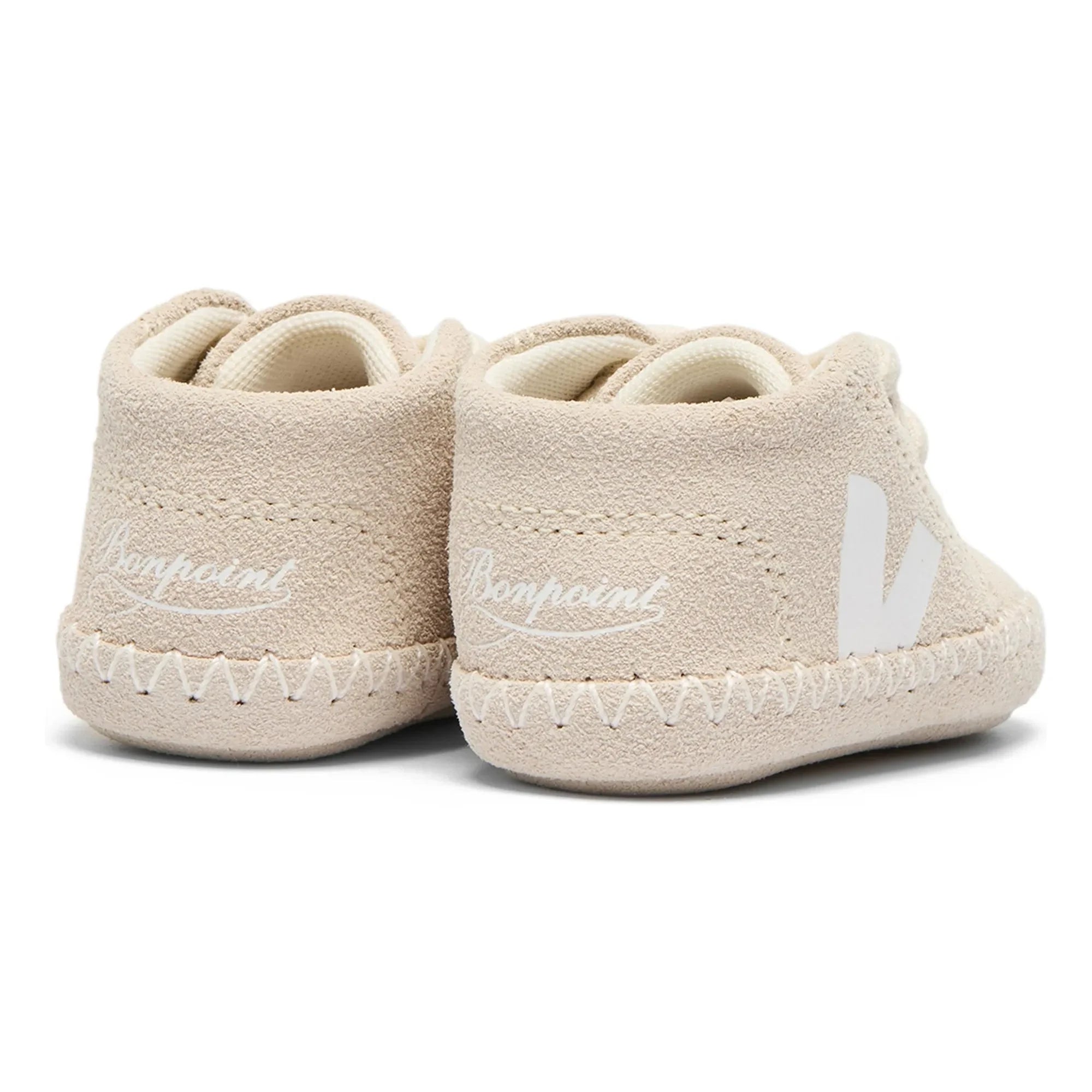Veja - Veja x Bonpoint Baby Wildleder-Sneaker zum Schnüren | Sandbeige
