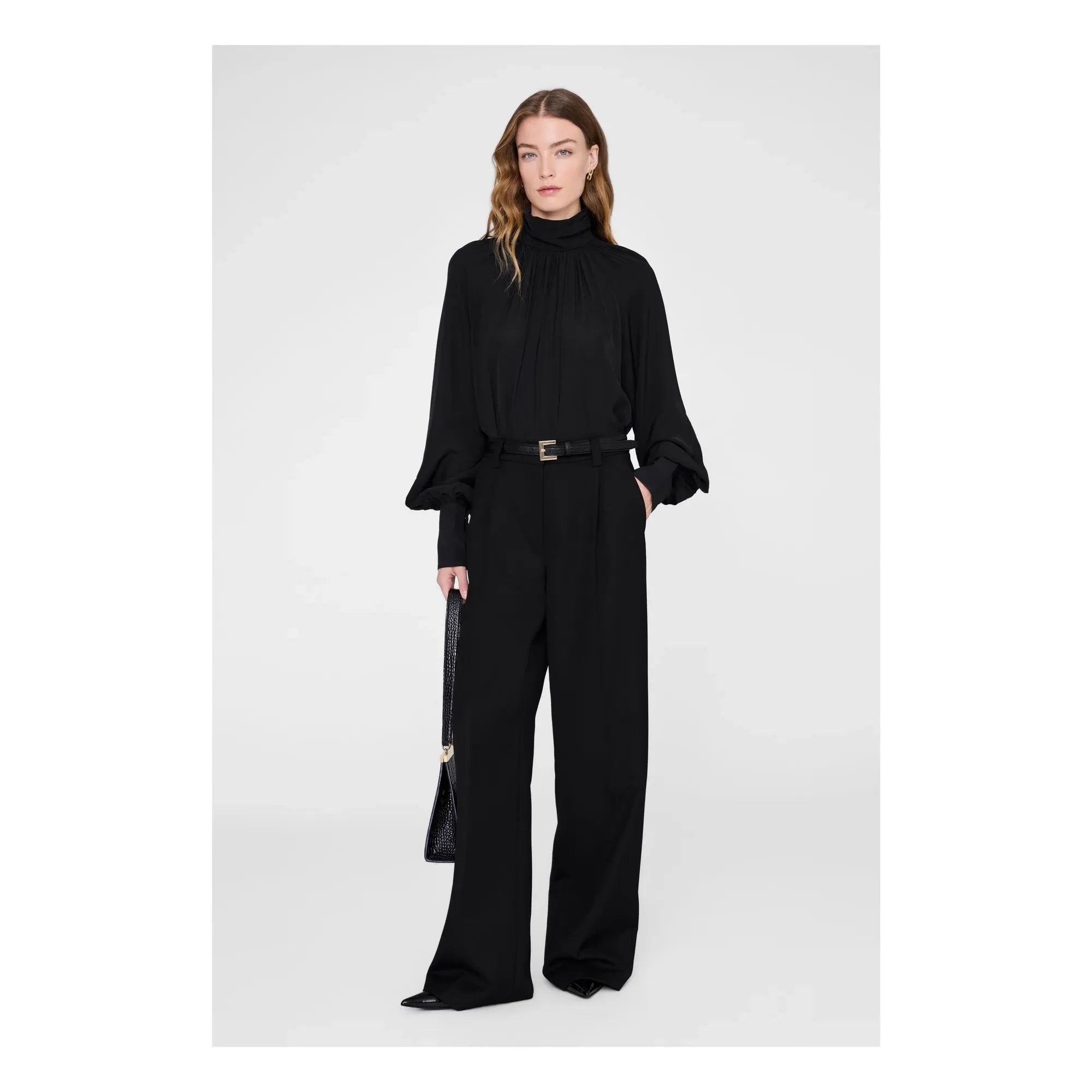 Anine Bing - Anne Bluse | Schwarz