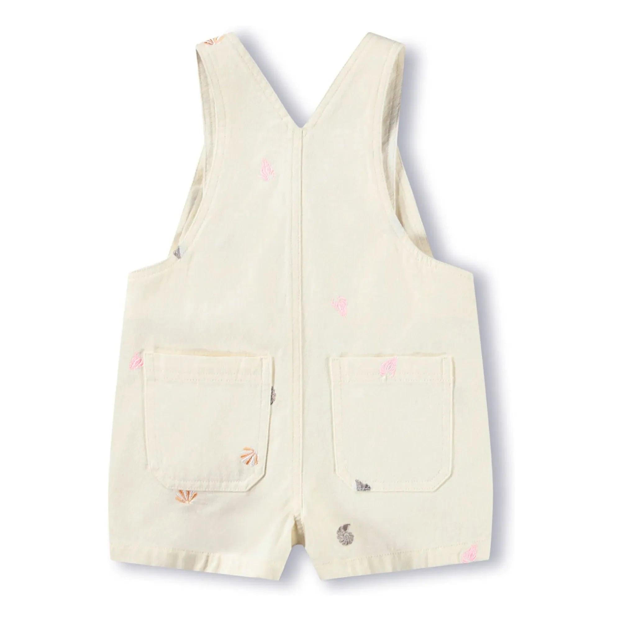 Molo - Sunnie Overall aus Bio-Baumwolle mit Trägern | Ecru