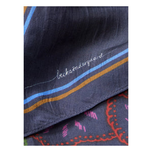 Becksöndergaard - Dreieckstuch Efloria Taby Seide | Marineblau
