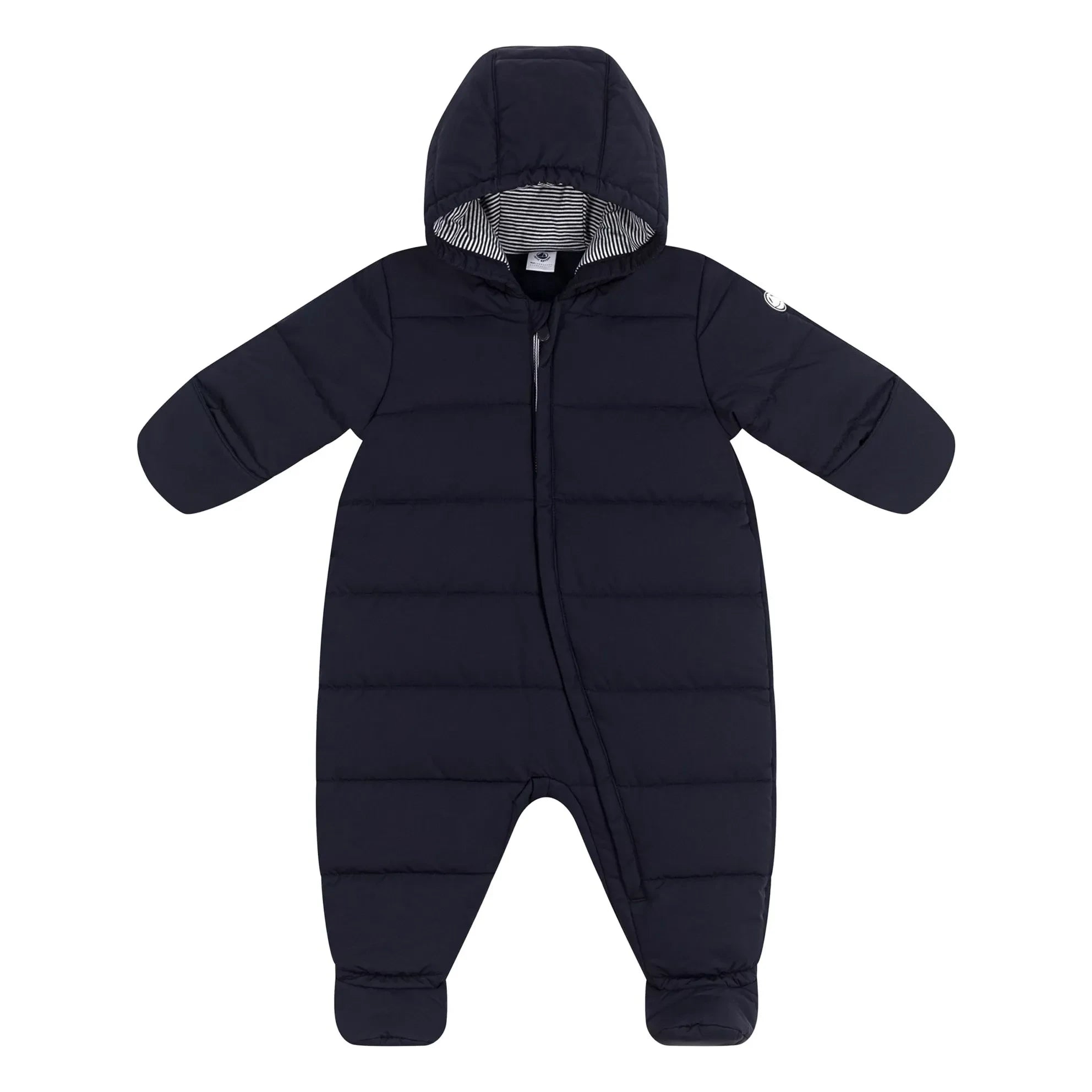 Petit Bateau - Pilotenjacke aus recycelten Fasern | Marineblau