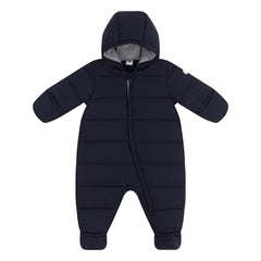 Petit Bateau - Pilotenjacke aus recycelten Fasern | Marineblau
