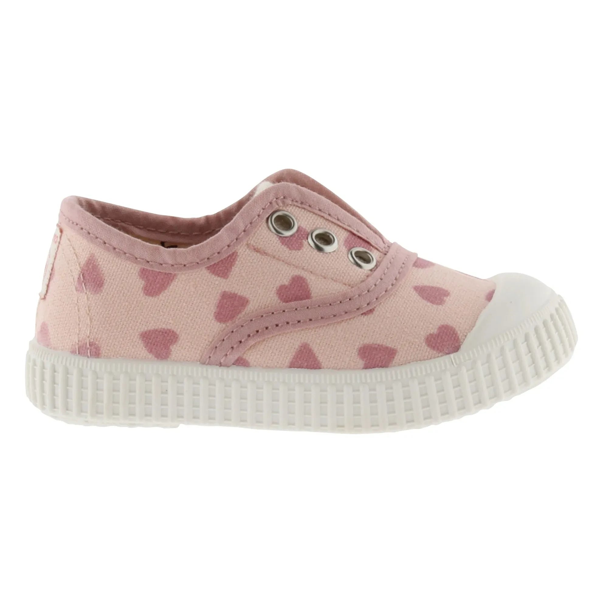 Victoria - Elastico Lona Hearts Sneakers | Staubrosa
