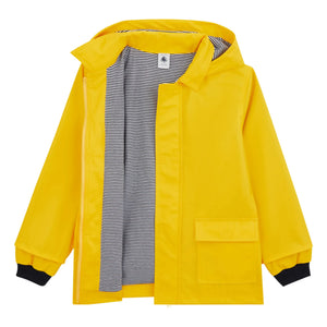 Petit Bateau - Regenmantel mit Bio-Baumwollfutter | Gelb