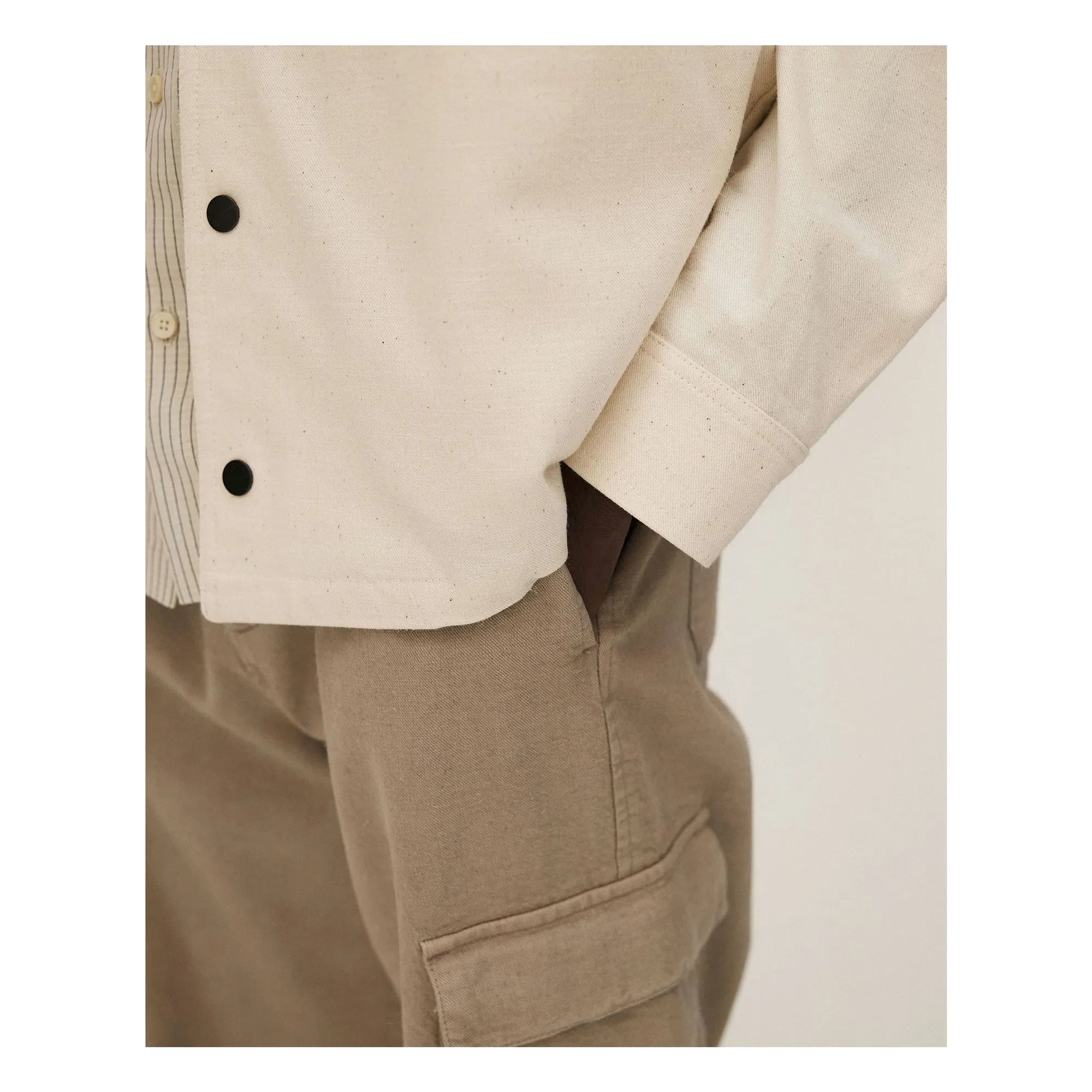 Noyoco – Jacke aus Bio-Baumwolle, Vancouver | Ecru