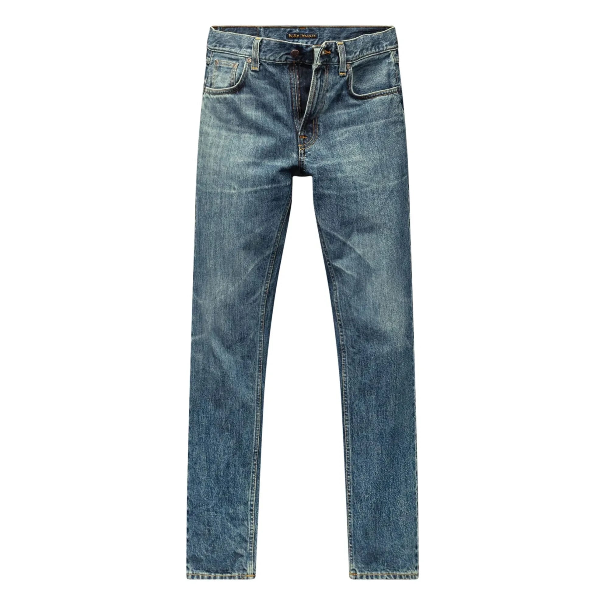 Nudie Jeans – Jeans Gritty Jackson Thriller | Verwaschenes Blau