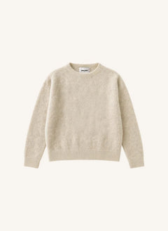 Smallable Woman - Bertille Alpaka Wolle Pullover | Ecru