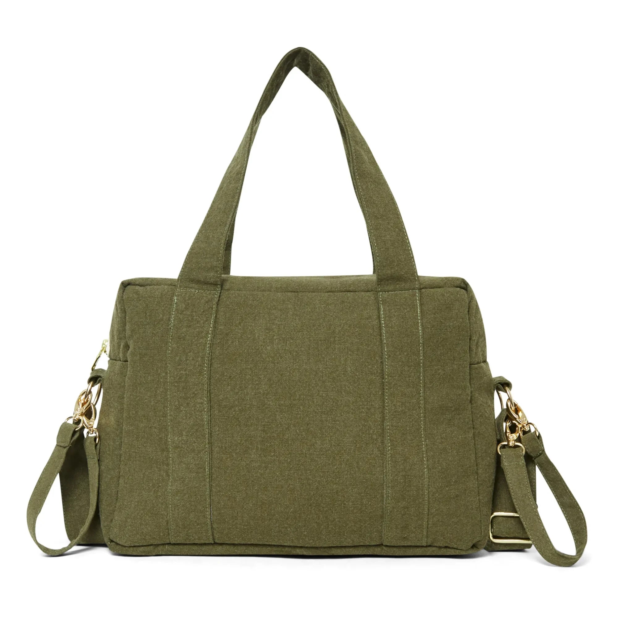 rivedroite - Wickeltasche Mini Darcy aus recycelter Baumwolle | Khaki