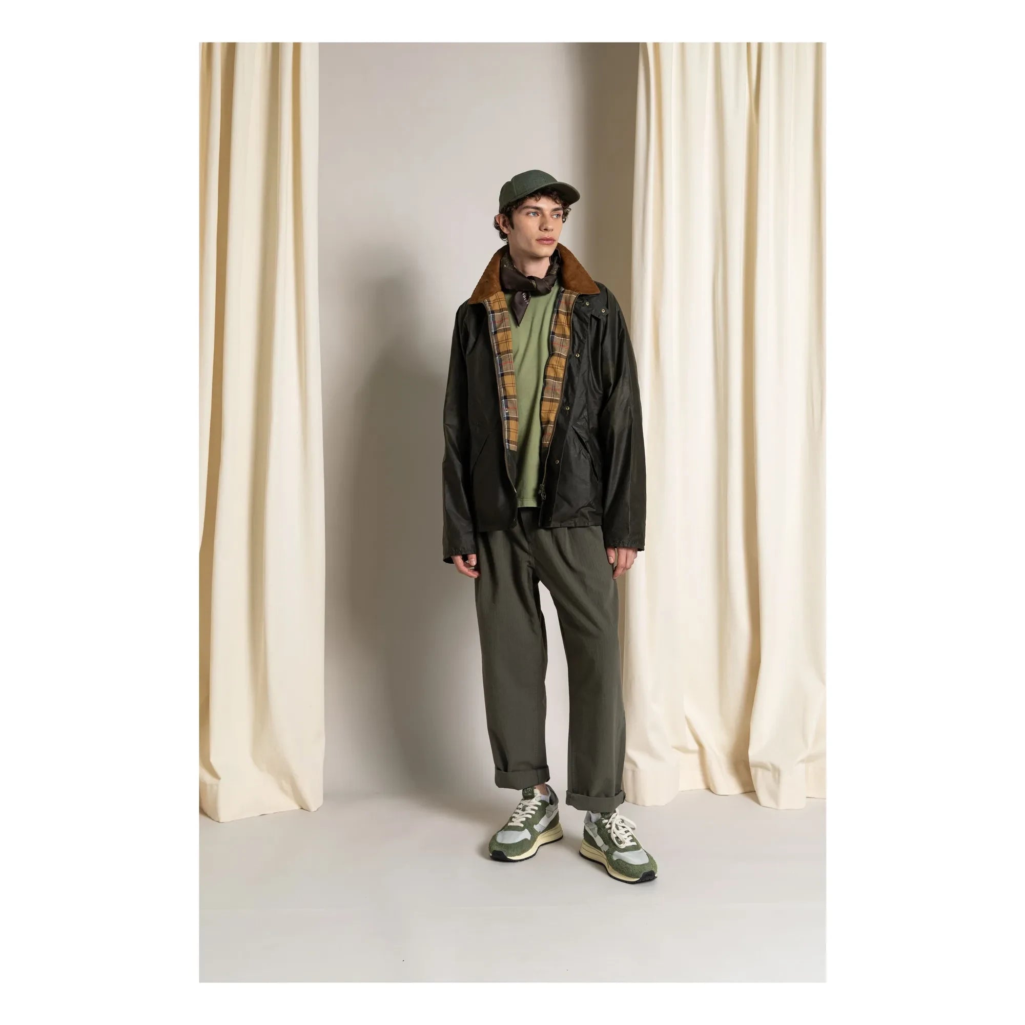 Smallable Man - Solal Bio-Baumwoll-T-Shirt | Hellkhaki
