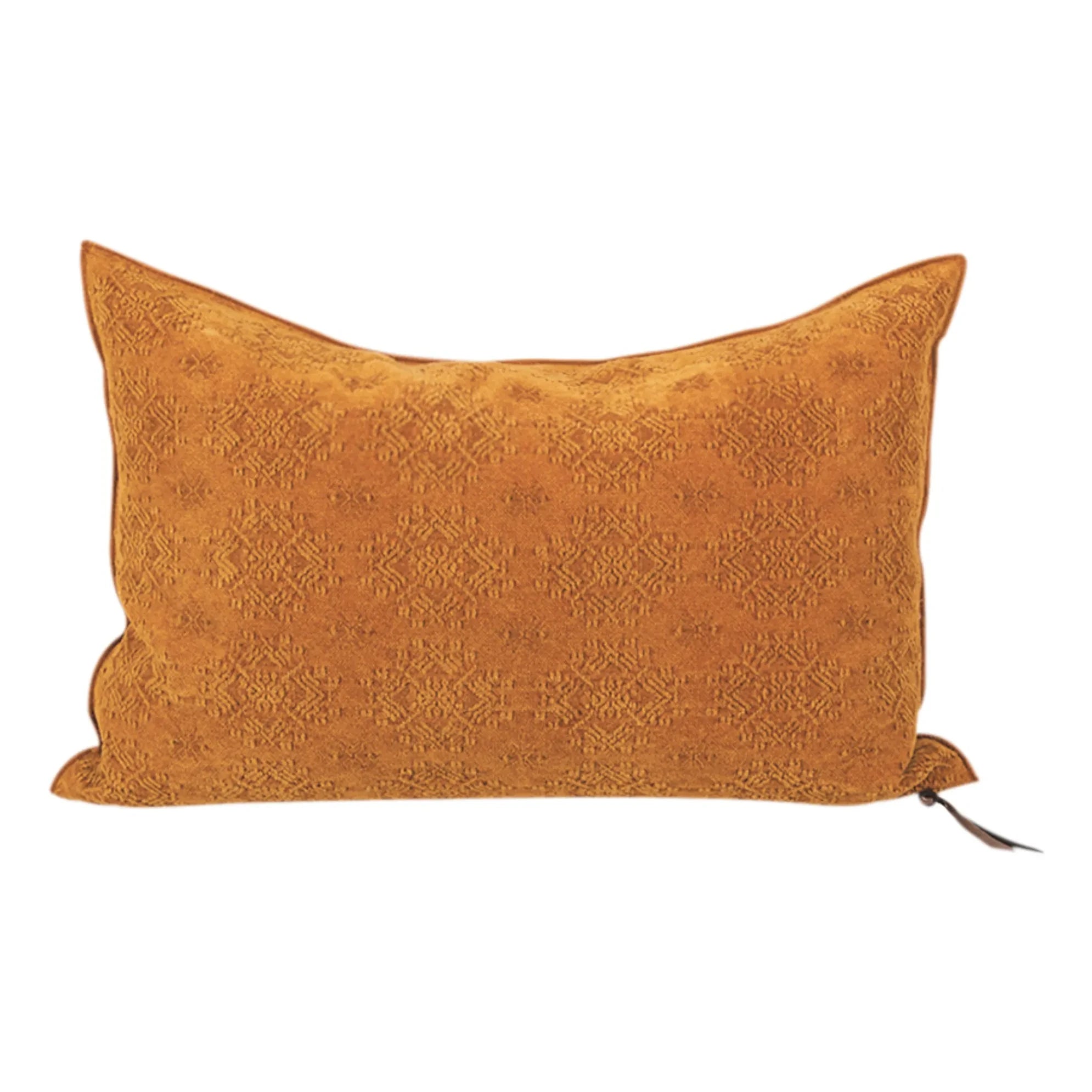 Maison de Vacances - Jacquard Kelim Vice Versa Kissen | Amber