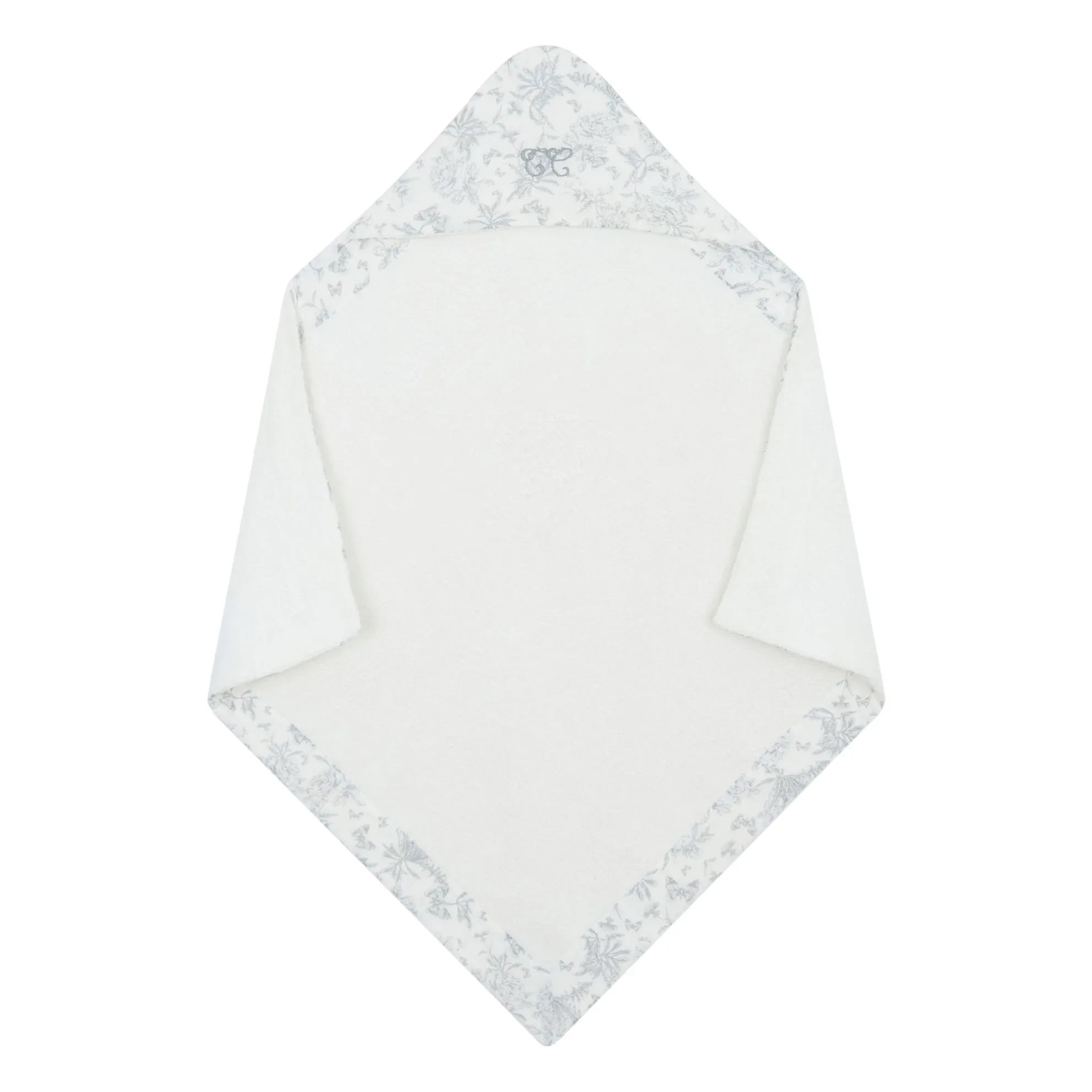 Tartine et Chocolat - Toile de Jouy Babybademantel | Grau