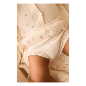 Louise Misha - Bloomer Pointelle Mylia | Creme