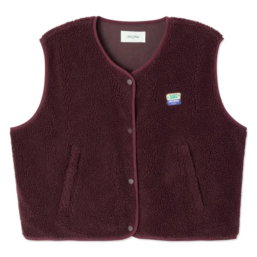 American Vintage - Hoktown Kolsuz Ceket | Bordo
