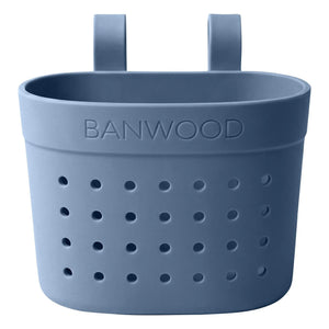 Banwood - Pin & Ride özelleştirilebilir bisiklet sepeti/arabası | Mavi