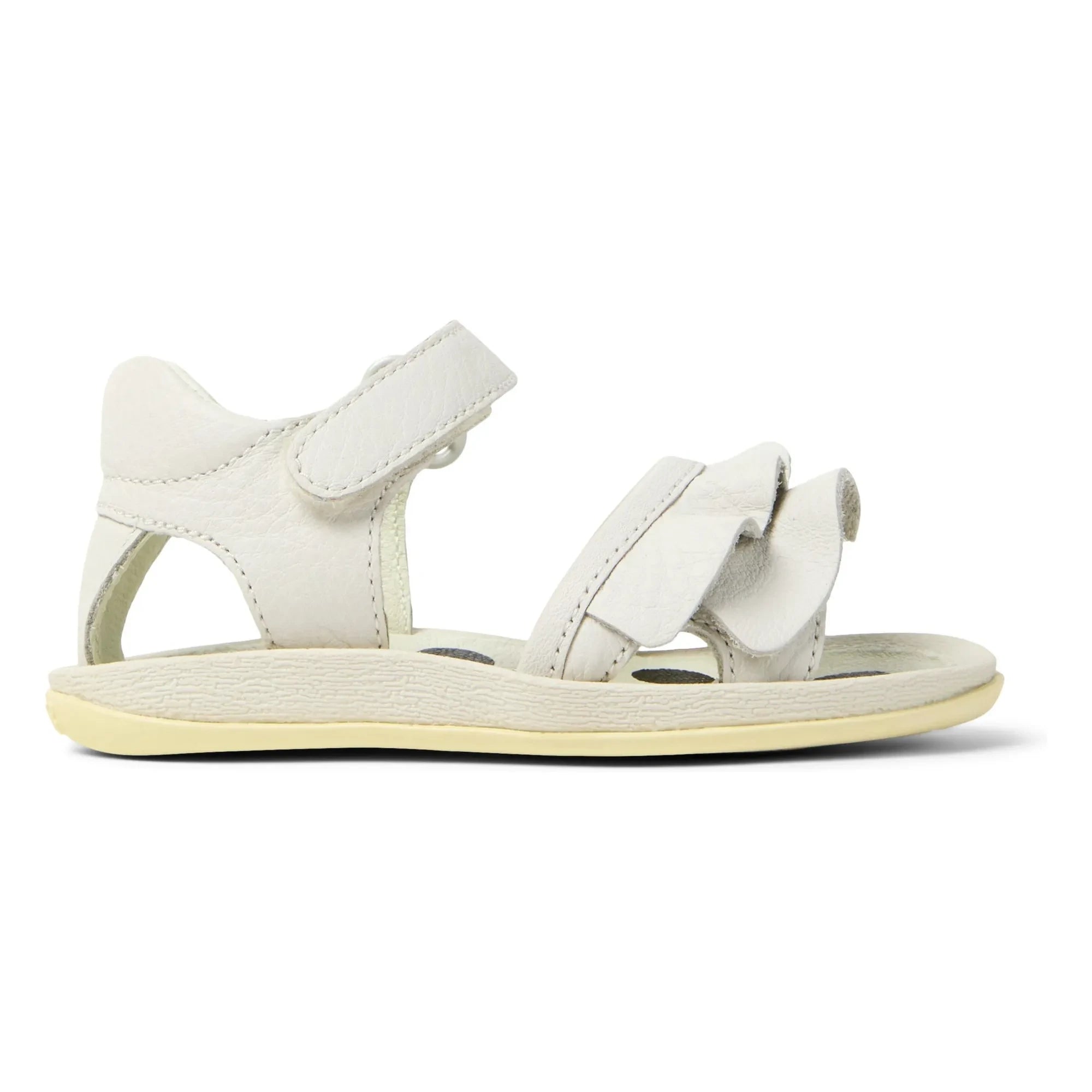 Camper - Bicho Baby Rüschen-Sandalen | Weiß