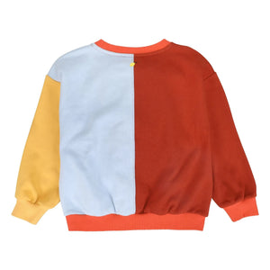 Sticky Lemon - Patch-Detail Sticky Lemon Pullover | Orange Rouille
