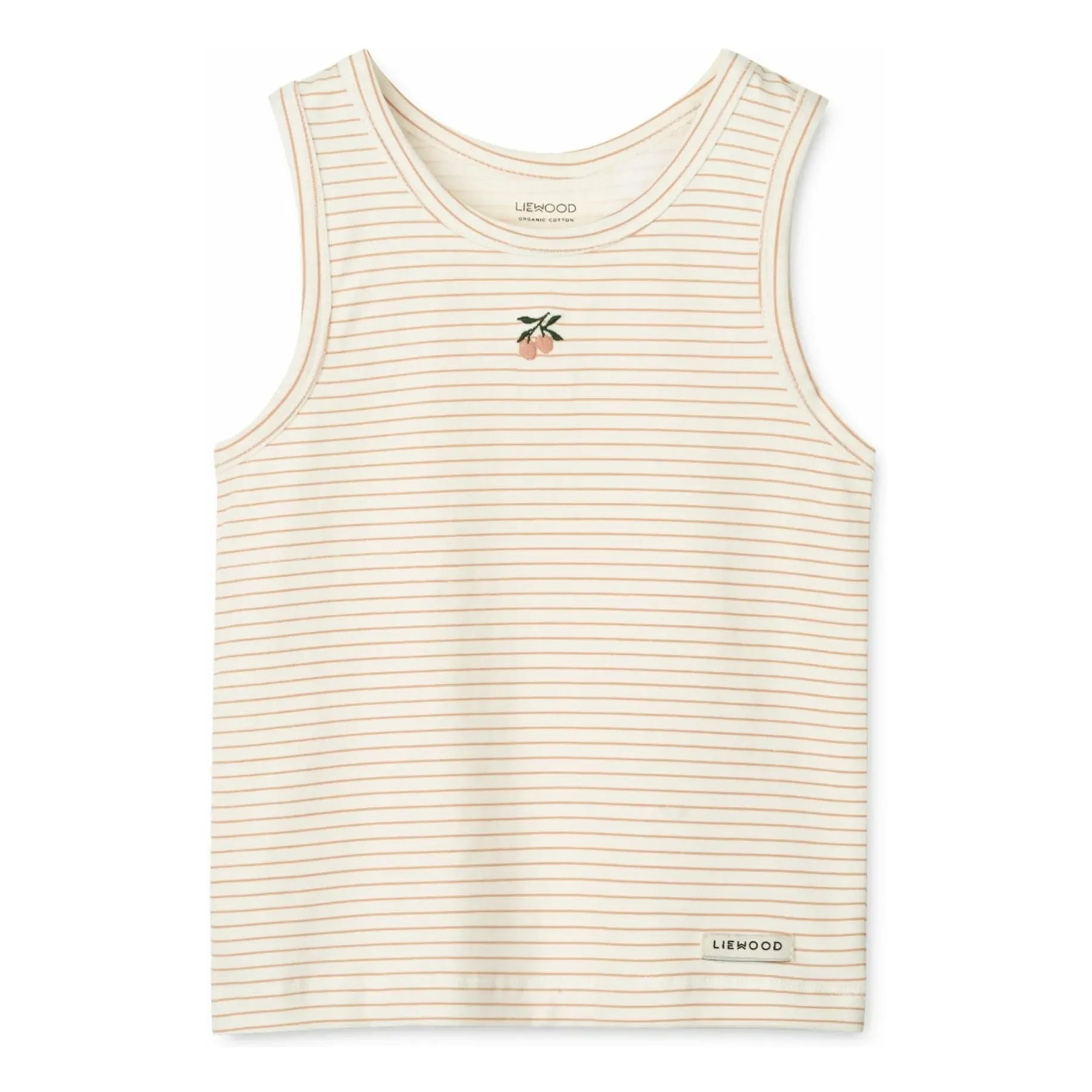 Liewood – 2er Set Bio-Baumwoll-Tanktops Faris | Beige