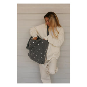 Studio Noos - Hearts Wickeltasche | Grau