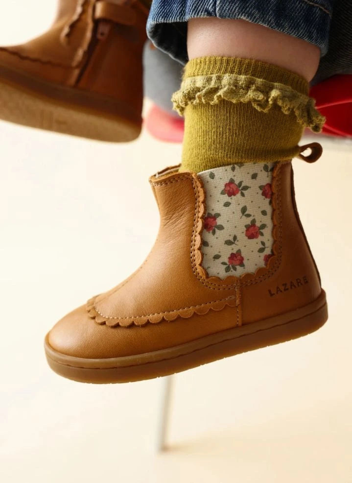Lazare - Isaure Fleurs Stiefeletten | Karamell
