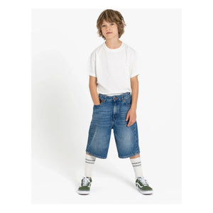 Finger in the nose - Bermuda Denim Oversize Sacha | Denim mavisi