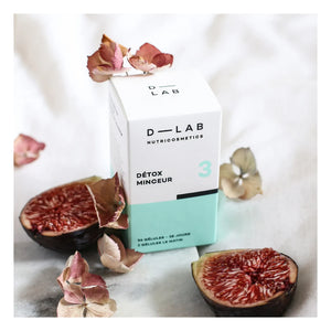 D-LAB NUTRICOSMETICS - Detox-Nahrungsergänzungsmittel zur Gewichtsreduktion - 1 Monat