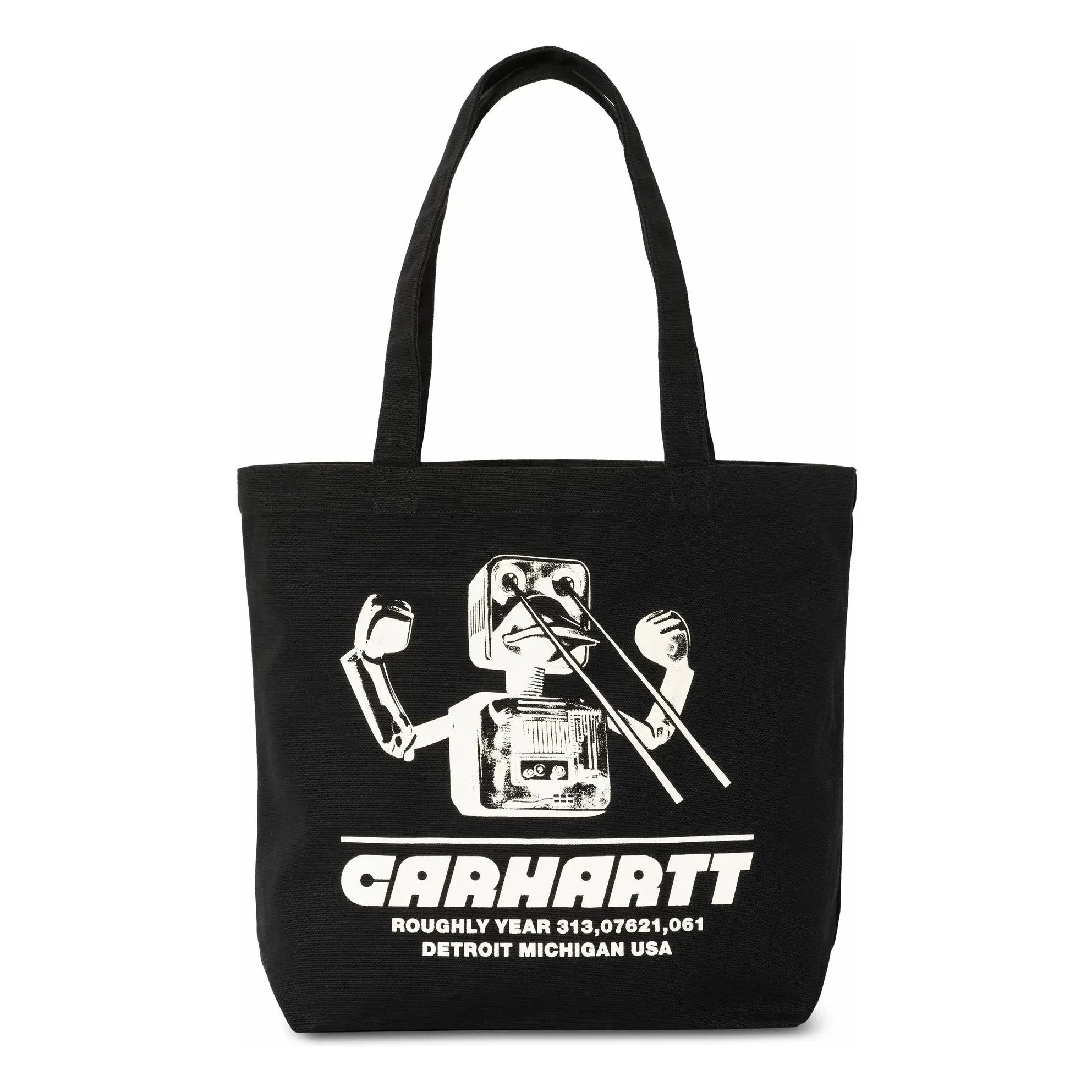 Carhartt WIP - Canvas Grafik Tragetasche | Schwarz