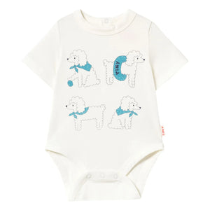 Tinycottons - Poodle Body Bio-Baumwolle | Weiß