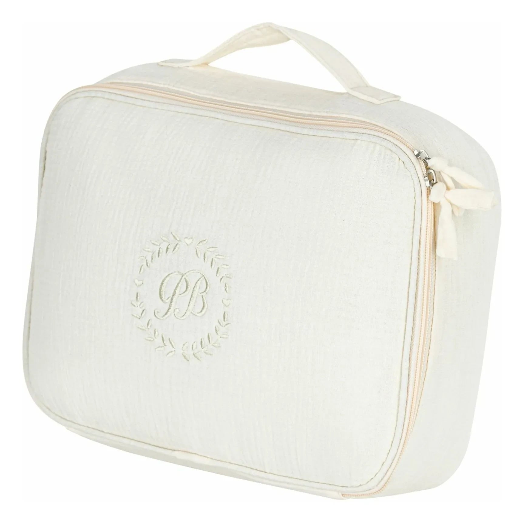 Petit Bateau - Baumwoll-Musselin-Babygeschenkset | Weiß