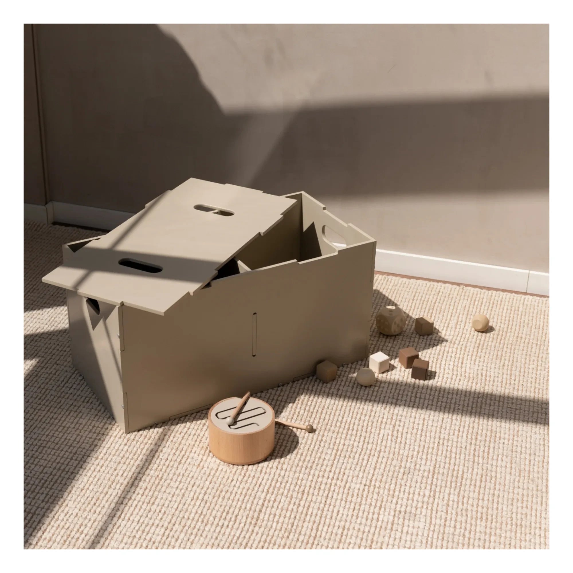 Nofred - XL Aufbewahrungswürfel | Beige