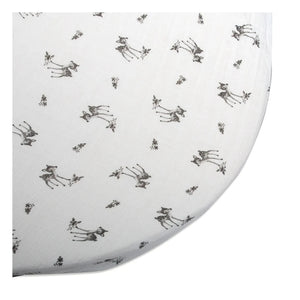 Charlie Crane - Lugo Faon 90 cm Spannbettlaken | Weiß