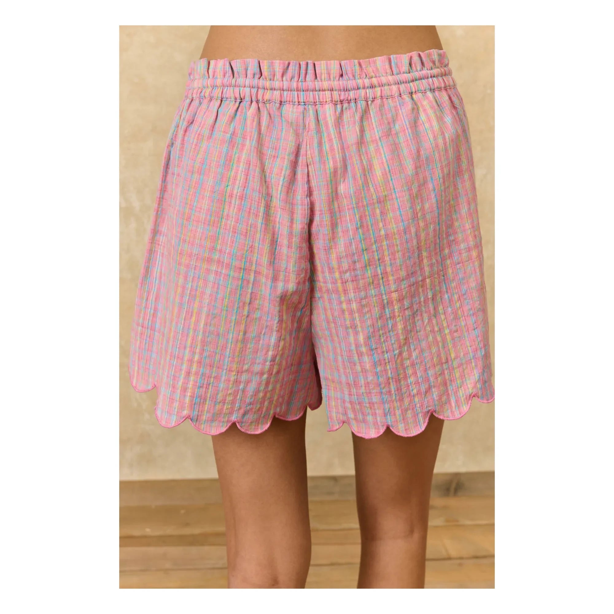 Louise Misha - Minala Pyjama aus Bio-Baumwolle | Rosa