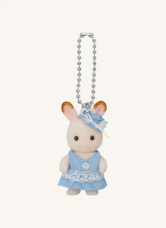 Sylvanian Families - Schokoladen Babykaninchen Schlüsselanhänger - Blau