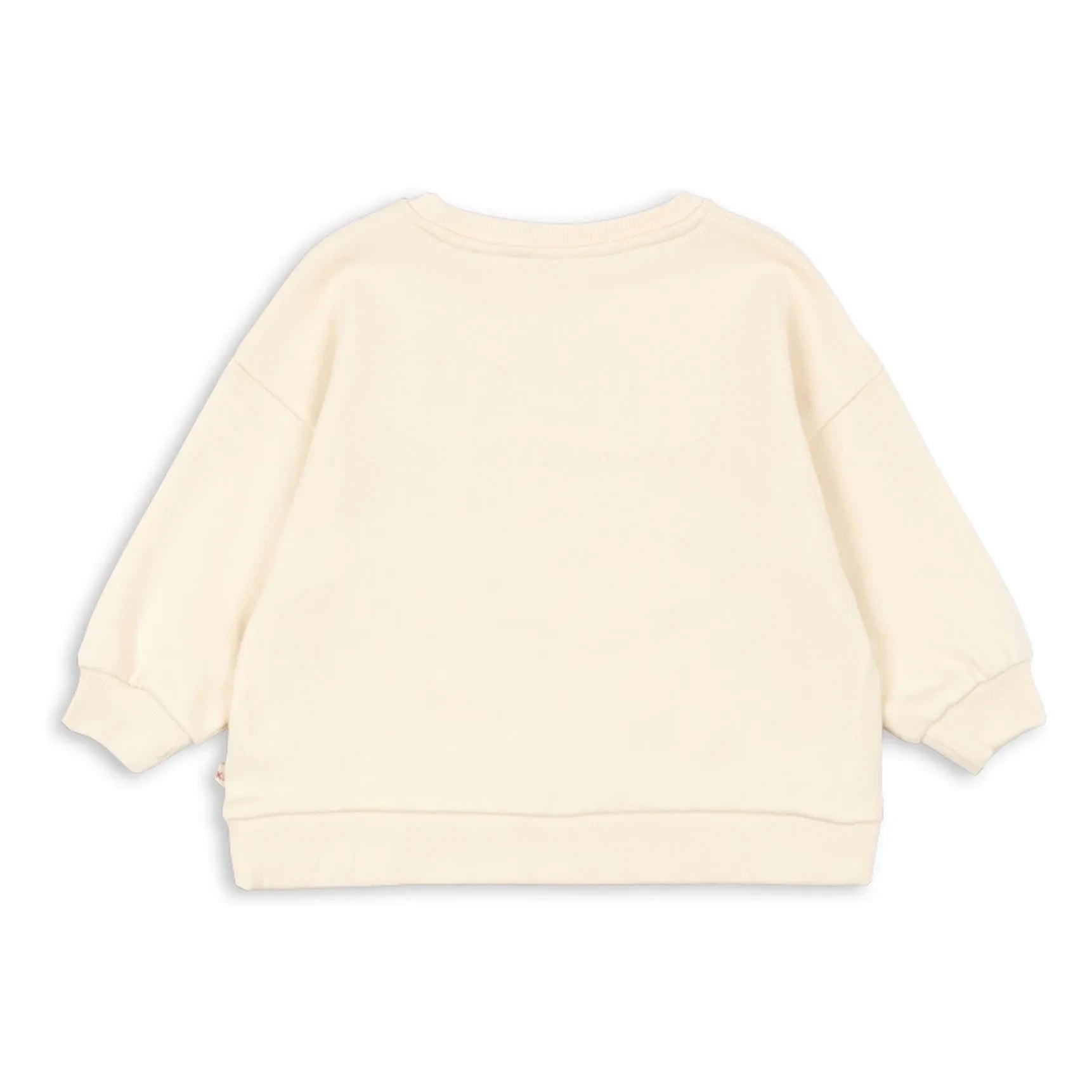 Konges Sløjd - Loupy Match Bio-Baumwoll-Sweatshirt | Creme