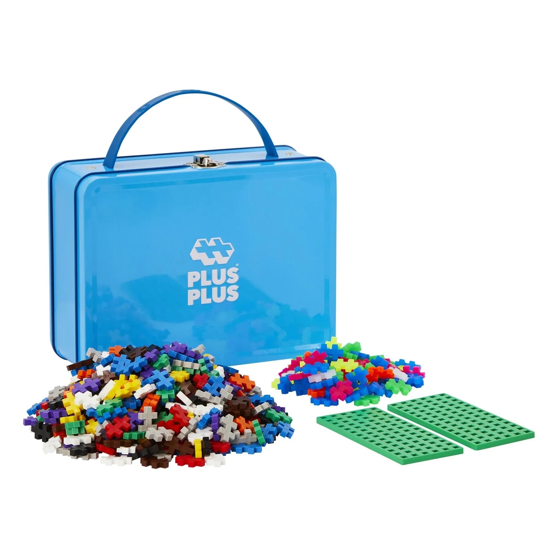 Plus-Plus – Bastelkoffer Basic und Neon – 600 Teile