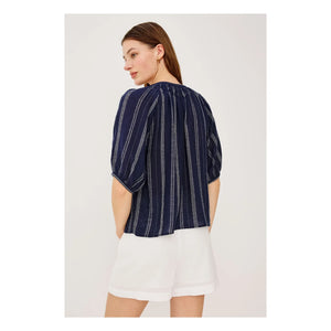 Rails - Gestreifte Bluse Rix | Marineblau