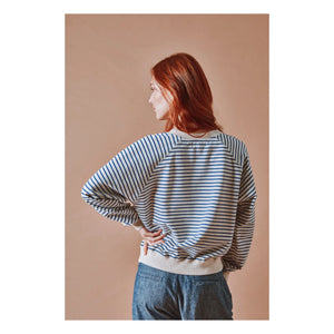 Emile et Ida - Leinen- und Baumwollhose | Marineblau