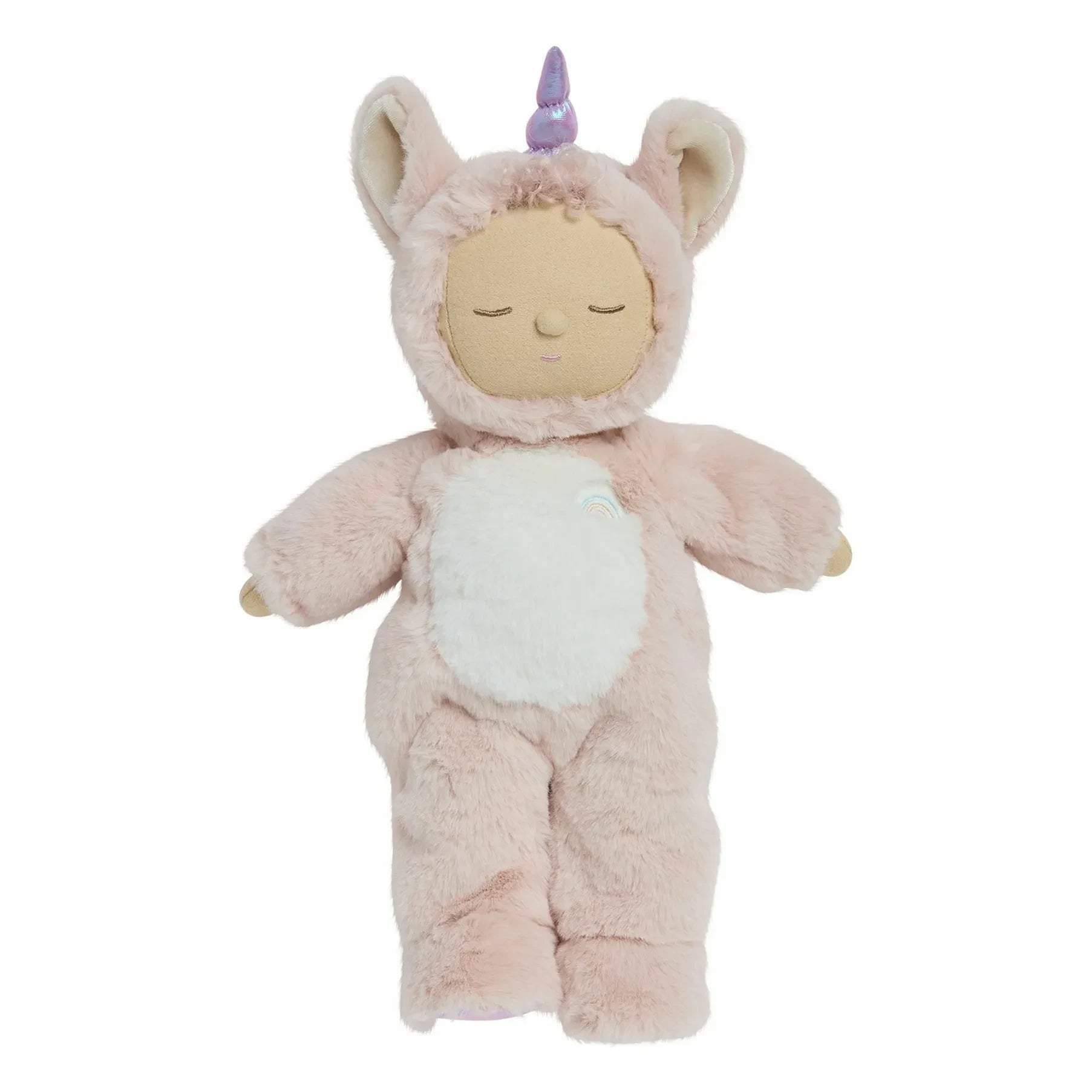 Olli Ella - Cozy Dinkum Einhorn Spielzeugpuppe | Rosa