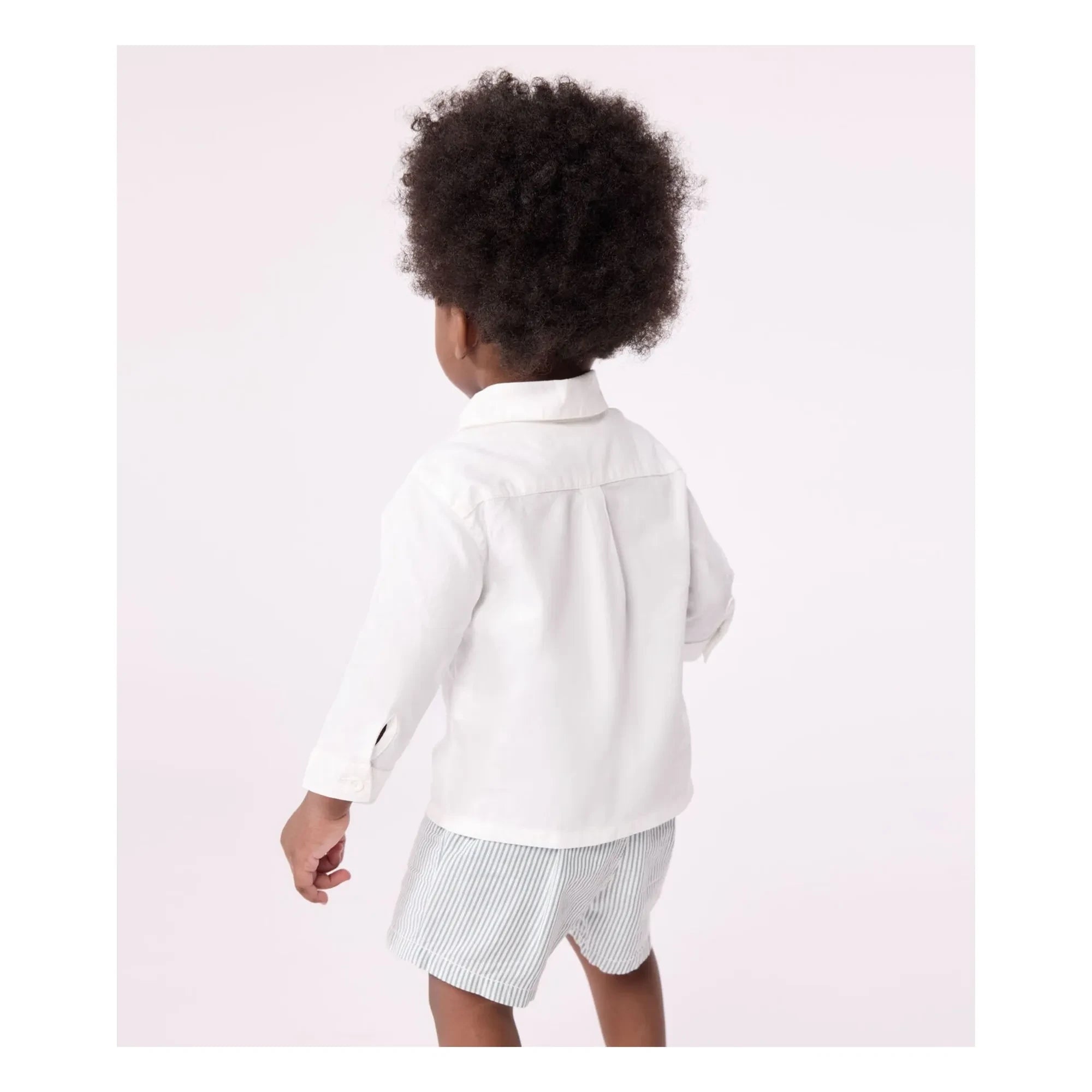 Petit Bateau - Taufhemd aus Bio-Baumwolle | Weiß