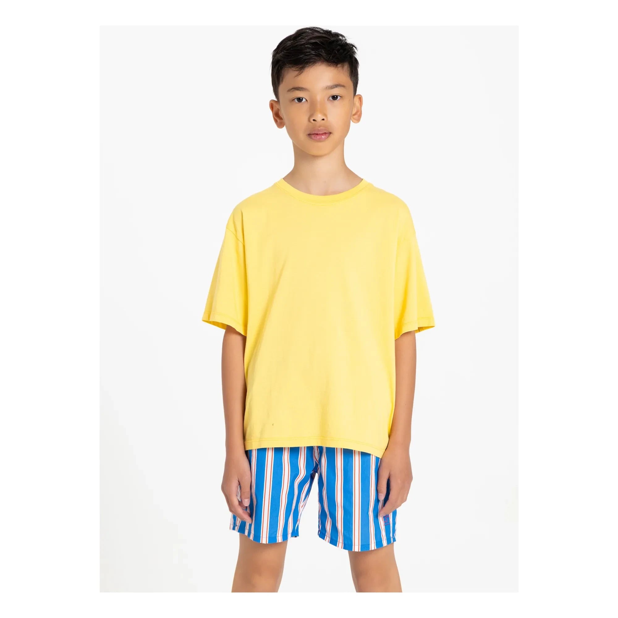 Smallable Kid - Nils Bio-Baumwoll-T-Shirt | Neon Gelb