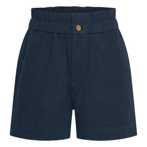 By Bar - Leon Baumwollshorts | Marineblau