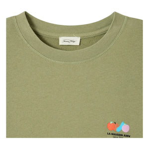 American Vintage - Atubay Baumwoll-Sweatshirt | Khaki