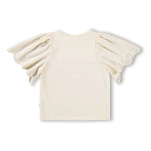 Molo - Ritza Bio-Baumwoll T-Shirt | Elfenbein