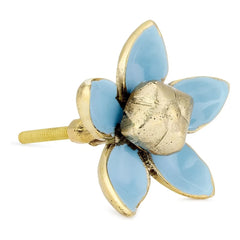 Doing Goods - Liv Messing Blumen-Türgriff | Messing