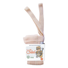 Silly Silas - Hippy Organik Pamuklu Askılı Külotlu Çorap | Şeftali