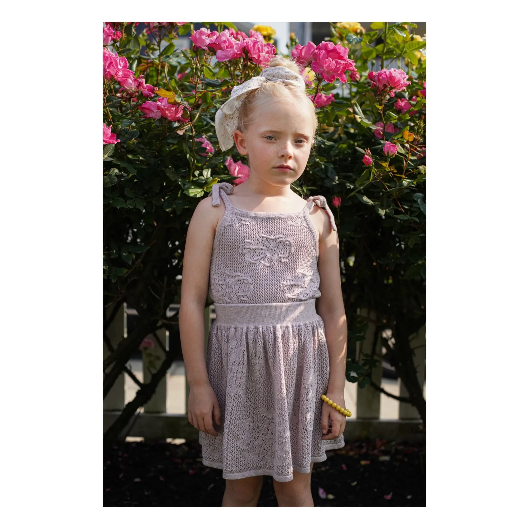 Soor Ploom - June Fleurs Bio Baumwoll-Unterhemd | Flieder