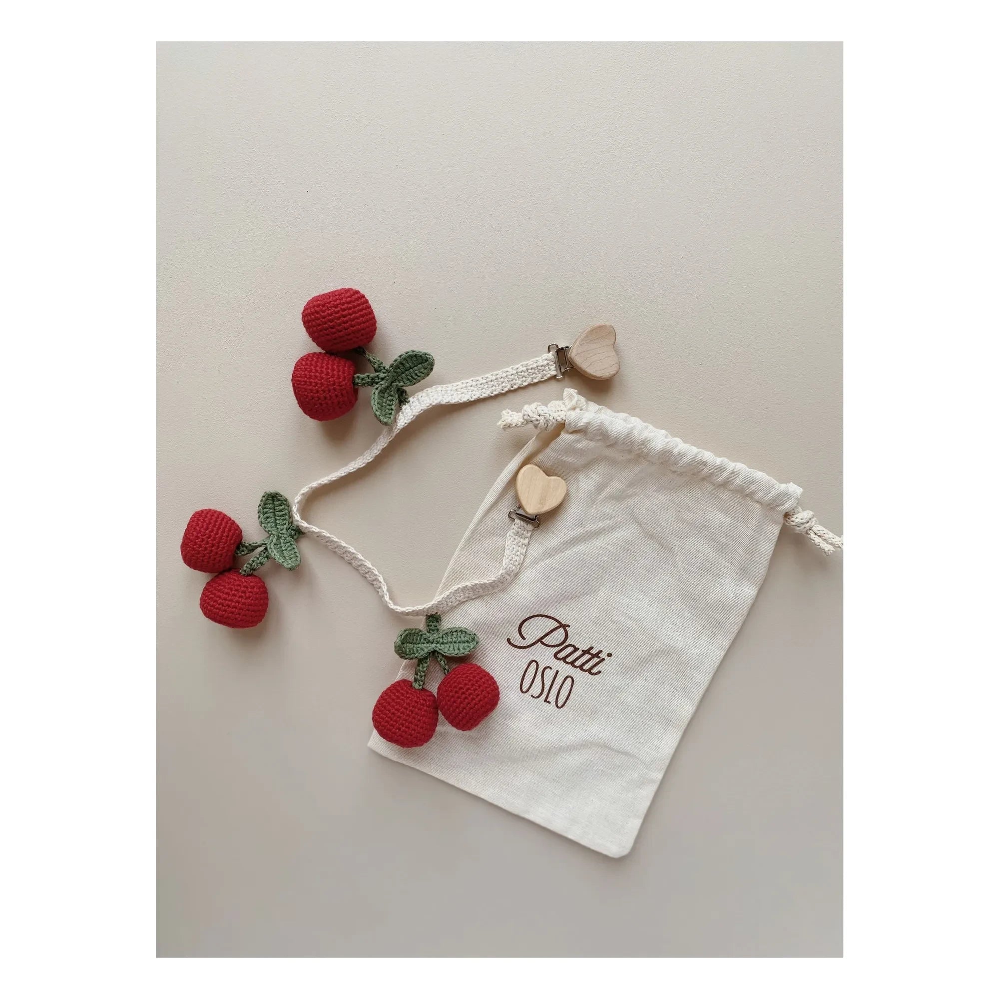 Patti Oslo - Cerise Kinderwagenkette | Rot