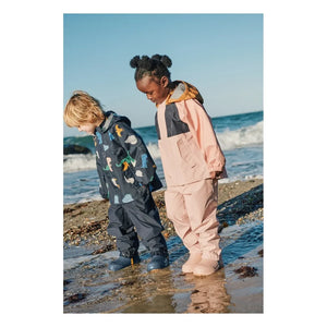 Liewood - Pedia Colorblock-Regen-Set aus recycelten Fasern | Rosa