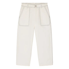 Bonpoint - Eldor Bio-Baumwollhose | Ecru