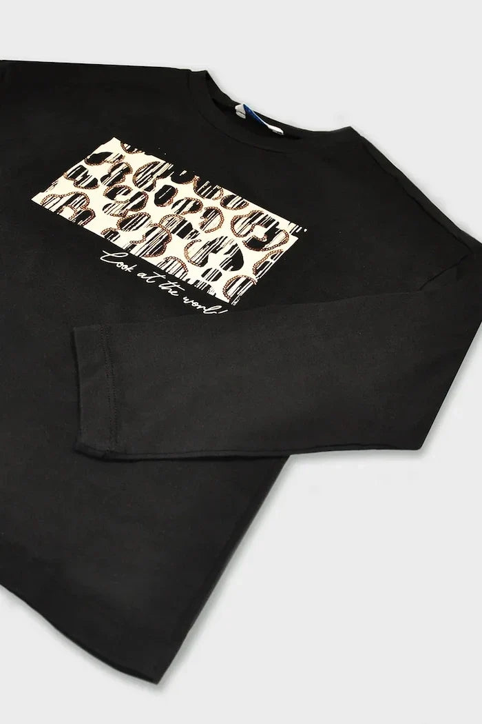 Mayoral Langarm-Baumwollbluse