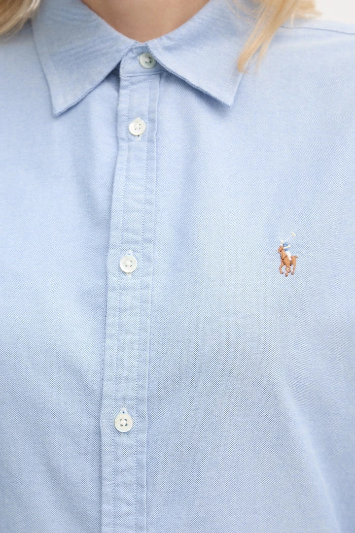 Polo Ralph Lauren pamuklu gömlek elbise